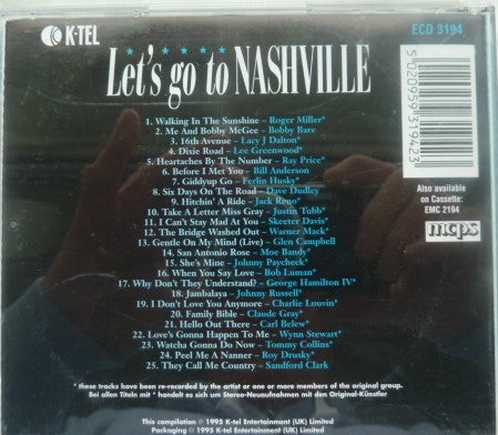 Various : Let's Go To Nashville (CD, Comp)