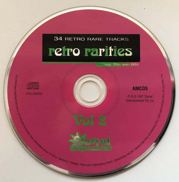 Various : Retro Rarities Of The 70s And 80s (2xCD, Comp)