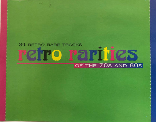 Various : Retro Rarities Of The 70s And 80s (2xCD, Comp)