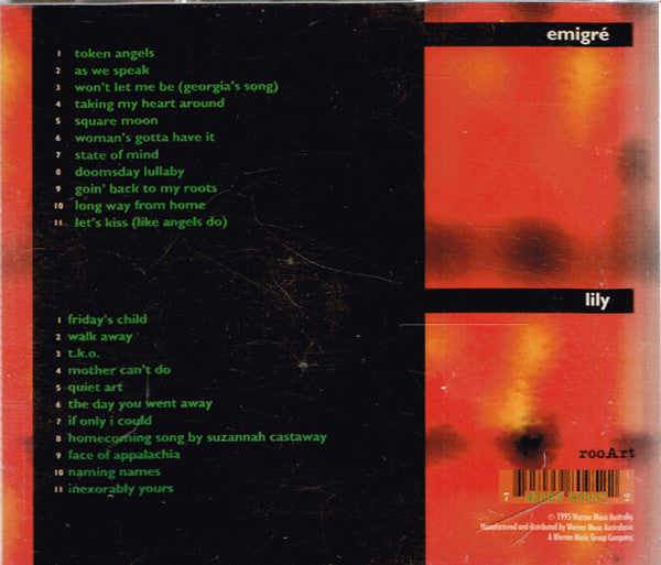 Wendy Matthews : Emigré & Lily (Comp + CD, Album, RE + CD, Album, RE)