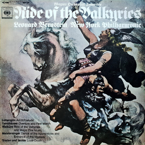 Wagner* - Leonard Bernstein / New York Philharmonic : Ride Of The Valkyries (Wagner Orchestral Favorites) (LP)