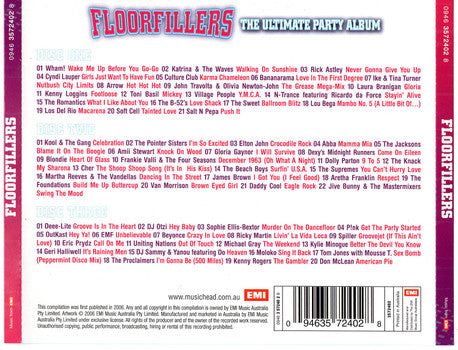 Various : Floorfillers (3xCD, Comp)
