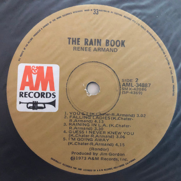 Renee Armand* : The Rain Book (LP, Album)