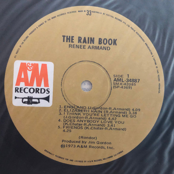 Renee Armand* : The Rain Book (LP, Album)