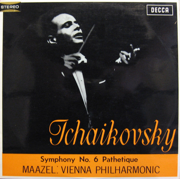 Pyotr Ilyich Tchaikovsky, Lorin Maazel : Wiener Philharmoniker : Symphony No.6 (LP)