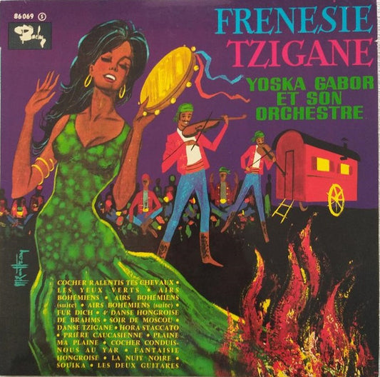 Yoska Gabor Et Son Orchestre* : Frénésie Tzigane Vol.2 (LP, Album)