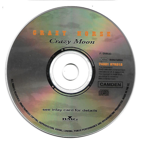 Crazy Horse : Crazy Moon (CD, Album, RE)