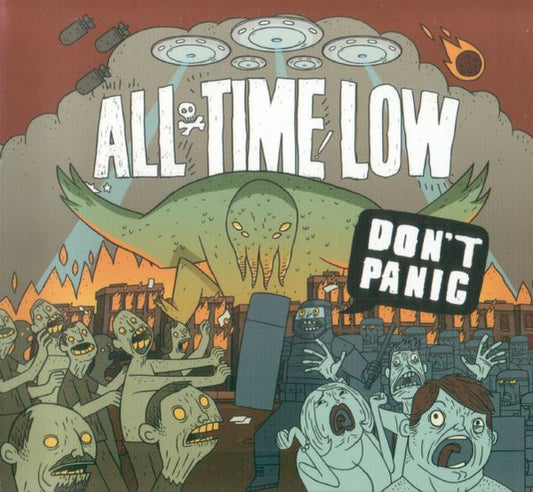 All Time Low : Don't Panic (CD, Album, Tri)
