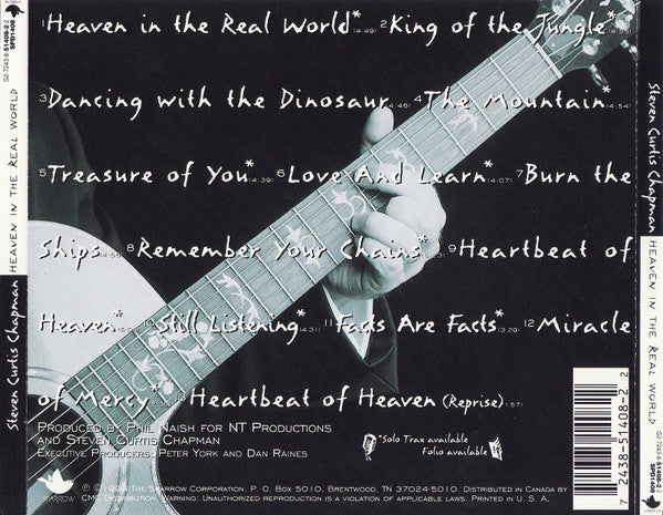 Steven Curtis Chapman : Heaven In The Real World (CD)