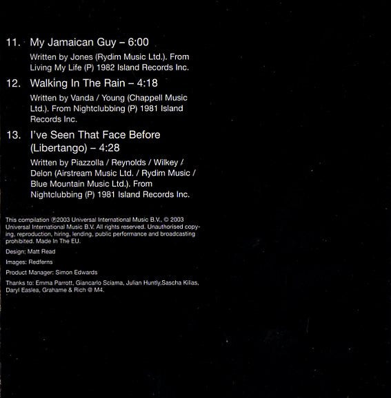 Grace Jones : Classic Grace Jones (CD, Comp, RM)