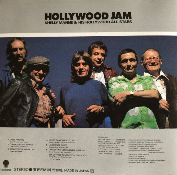 Shelly Manne & His Hollywood All Stars : Hollywood Jam (CD, Album, RE)