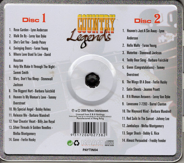 Various : Country Legends (2xCD, Comp)