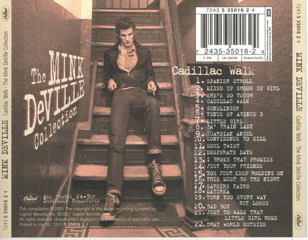 Mink DeVille : Cadillac Walk - The Mink DeVille Collection (CD, Comp, RM)