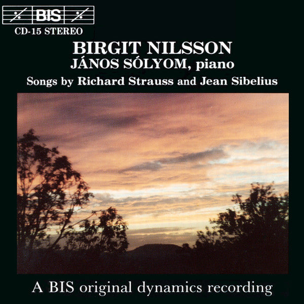 Birgit Nilsson, János Sólyom*, Richard Strauss, Jean Sibelius : Songs By Richard Strauss And Jean Sibelius (CD, Album)