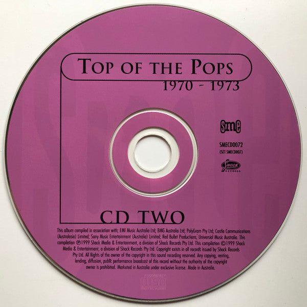 Various : Top Of The Pops 1970 - 1973 Volume 1 (2xCD, Comp)