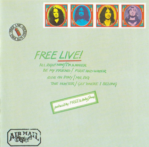 Free : Free Live (CD, Album, RE)
