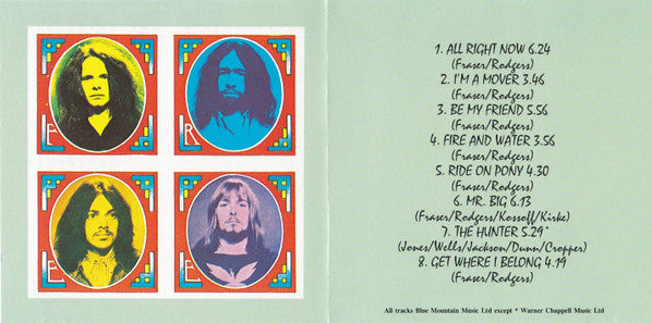 Free : Free Live (CD, Album, RE)