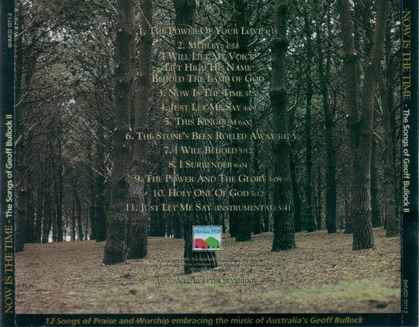 Geoff Bullock : Now Is The Time (The Songs Of Geoff Bullock II) (CD, Album)