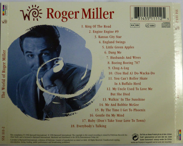 Roger Miller : The World Of Roger Miller (CD, Comp)
