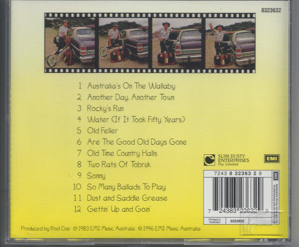 Slim Dusty With The Travelling Country Band : ...On The Wallaby (CD, Album, RE)