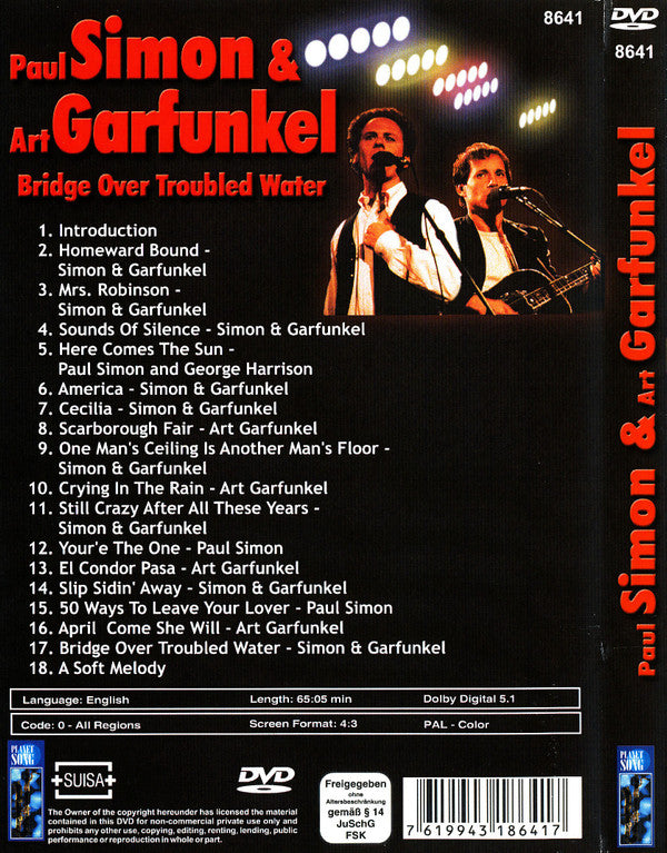Paul Simon & Art Garfunkel* : Bridge Over Troubled Water (DVD-V, PAL)
