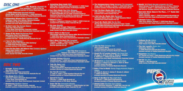 Various : Pepsi Live Chart Hits - Volume 4 (2xCD, Comp)