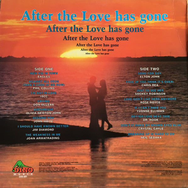 Various : After The Love Has Gone (LP, Comp)
