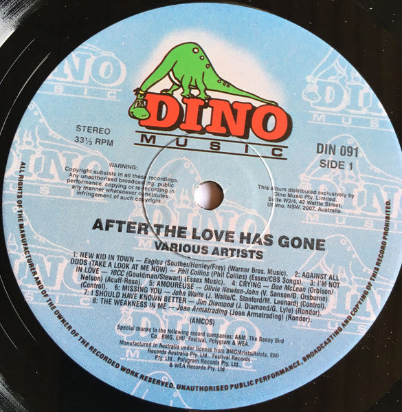 Various : After The Love Has Gone (LP, Comp)