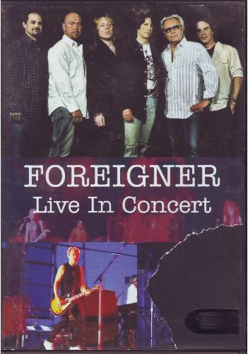 Foreigner : Live In Concert (DVD-V, Unofficial, PAL)