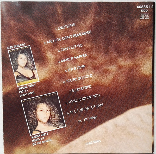 Mariah Carey : Emotions (CD, Album)