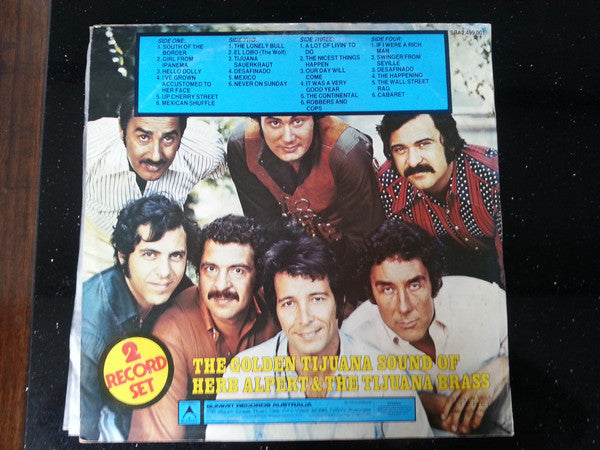 Herb Alpert & The Tijuana Brass : The Golden Sounds of Herb Alpert and the Tijuana Brass (2xLP, Comp)