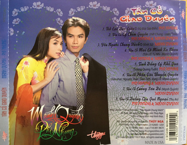 Mạnh Quỳnh - Phi Nhung : Tân Cổ Giao Duyên (CD, Album)