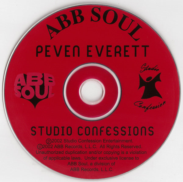 Peven Everett : Studio Confessions (CD, Album)