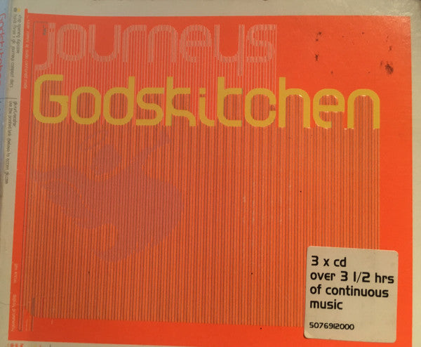 Various : Godskitchen: Journeys (3xCD, Comp, Mixed)
