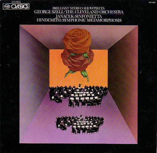 George Szell • The Cleveland Orchestra - Leoš Janáček / Paul Hindemith : Sinfonietta / Symphonic Metamorphosis (LP, RE)