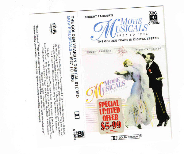 Various : Movie Musicals 1927 To 1936 (Cass, Comp)