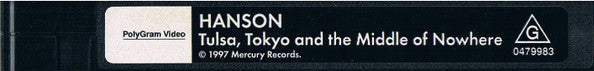 Hanson : Tulsa, Tokyo & The Middle Of Nowhere (VHS, PAL, Dol)