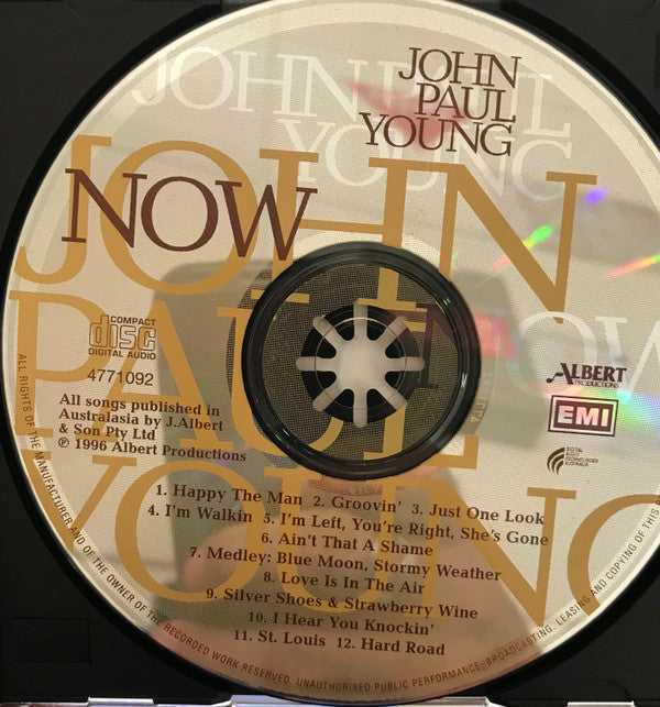 John Paul Young : Now (CD, Album)