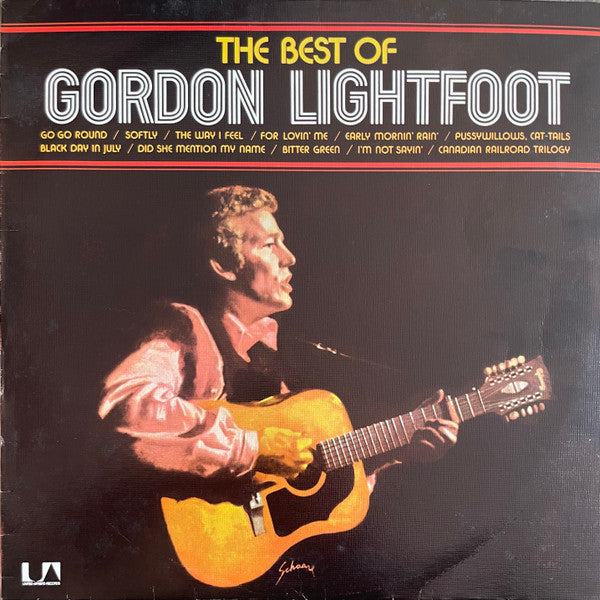 Gordon Lightfoot : The Best Of Gordon Lightfoot (LP, Comp, Tex)