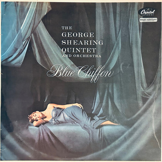 The George Shearing Quintet And Orchestra* : Blue Chiffon (LP, Album, Mono)