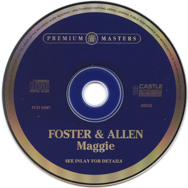 Foster & Allen : Maggie (CD, Album, RE)