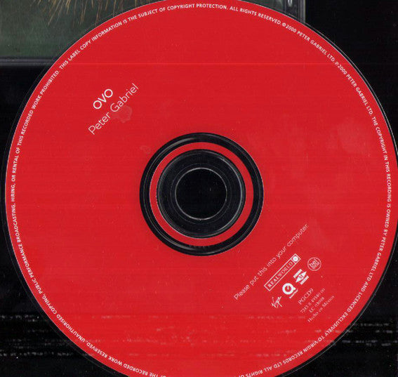 Peter Gabriel : OVO (CD, Album, Enh)