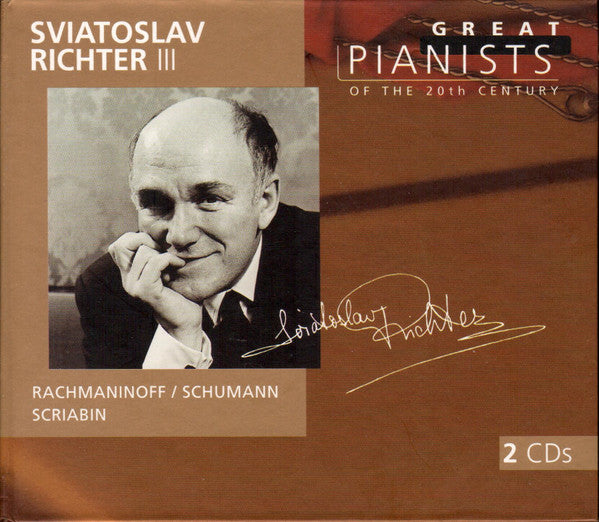 Sviatoslav Richter - Rachmaninoff*, Schumann*, Scriabin* : Sviatoslav Richter III (2xCD, Comp, Dig)