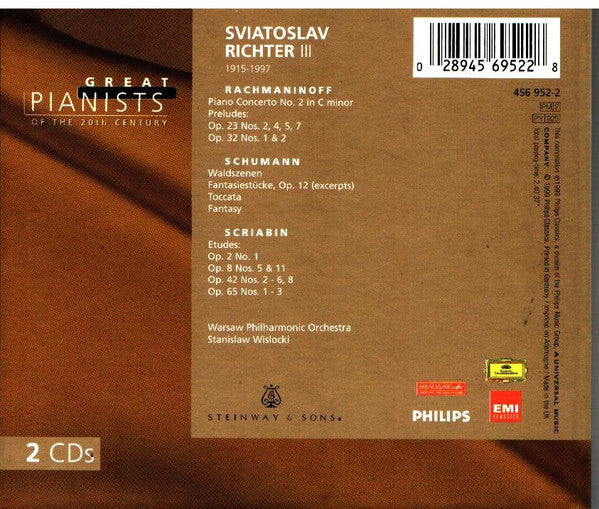 Sviatoslav Richter - Rachmaninoff*, Schumann*, Scriabin* : Sviatoslav Richter III (2xCD, Comp, Dig)