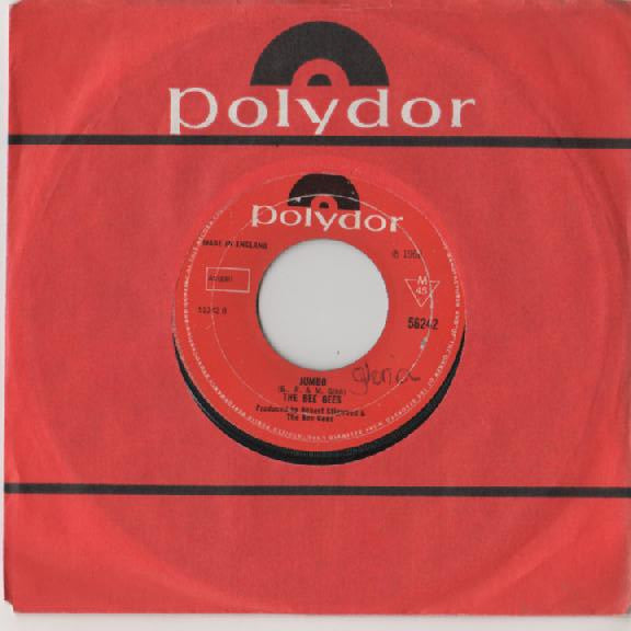 The Bee Gees* : The Singer Sang His Song (7", Single, Mono)