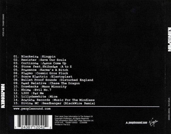 Various : Kingpin: The Nu Hardcore Underground (CD, Album)