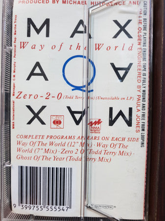 Max Q : Way Of The World (Cass, Maxi, Single)