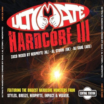 Various : Ultimate Hardcore III (3xCD, Mixed)