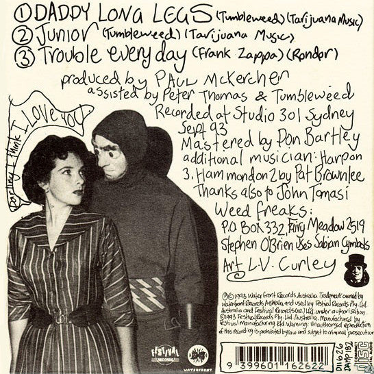 Tumbleweed : Daddy Long Legs (CD, Single)