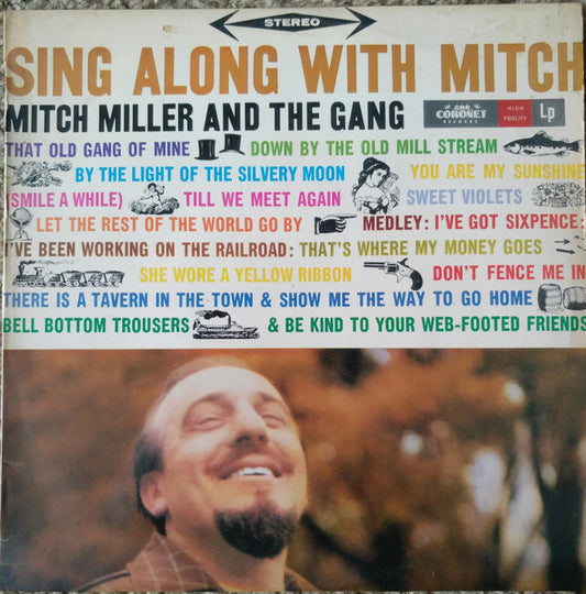 Mitch Miller And The Gang : Sing Along With Mitch (LP)